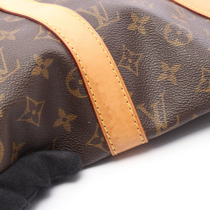 キーポル50 モノグラム ボストンバッグ PVC レザー ブラウン ルイヴィトン バッグ LOUIS VUITTON