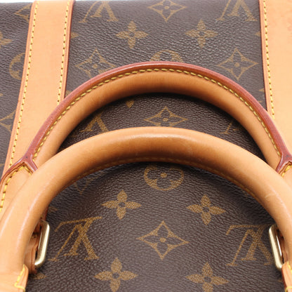 キーポル50 モノグラム ボストンバッグ PVC レザー ブラウン ルイヴィトン バッグ LOUIS VUITTON