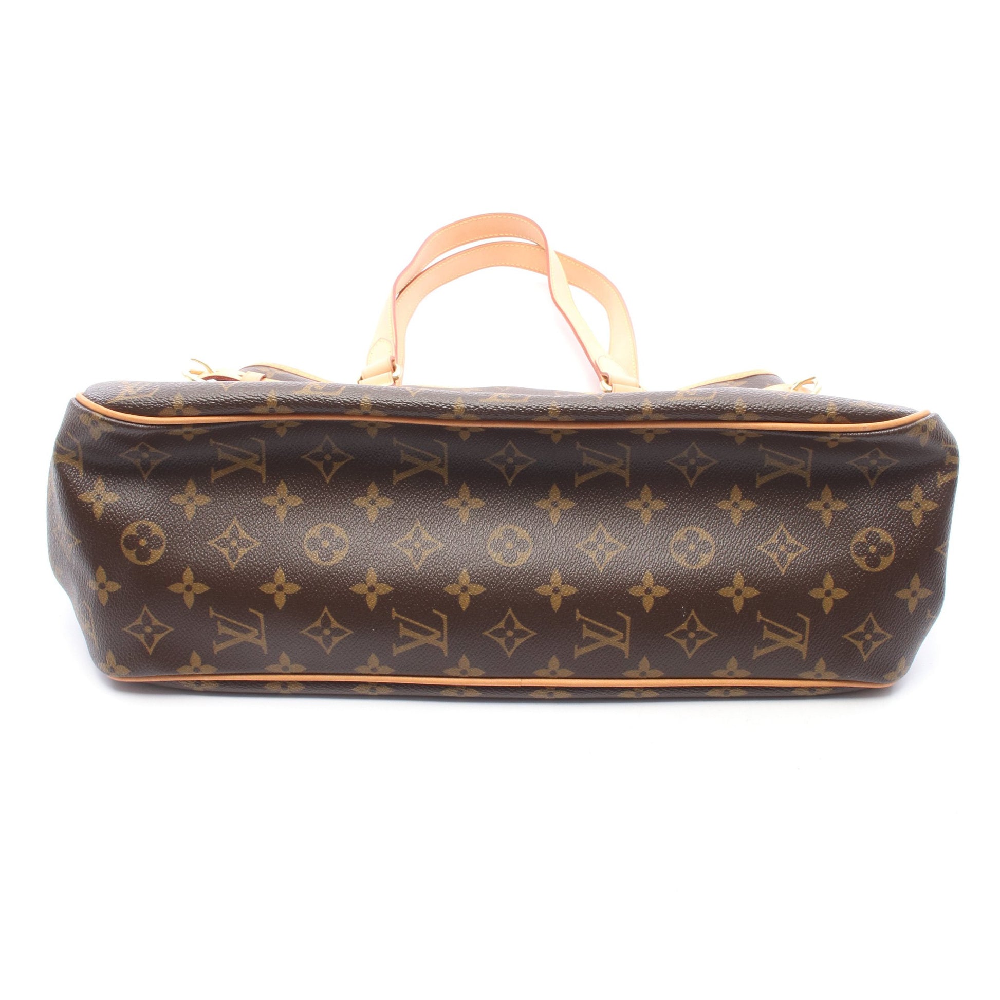 バティニョール オリゾンタル モノグラム ショルダーバッグ PVC レザー ブラウン ルイヴィトン バッグ LOUIS VUITTON