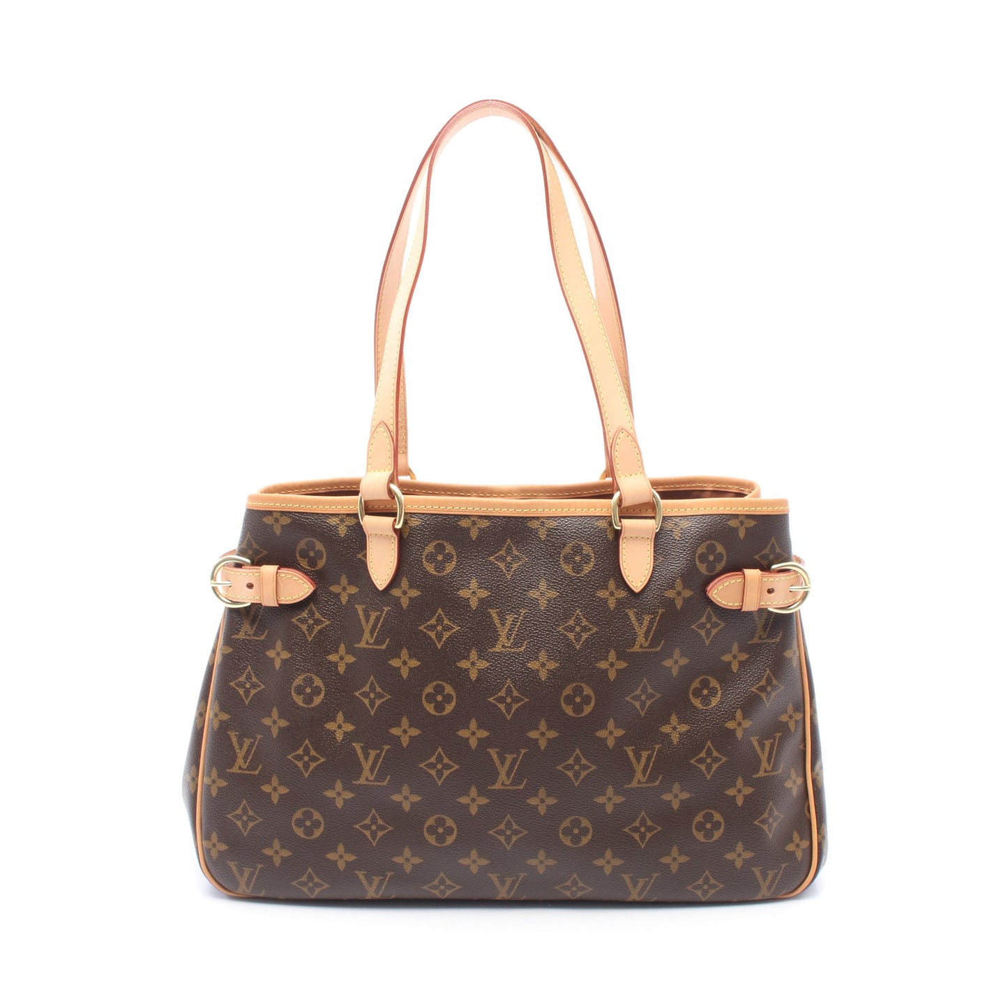 バティニョール オリゾンタル モノグラム ショルダーバッグ PVC レザー ブラウン ルイヴィトン バッグ LOUIS VUITTON