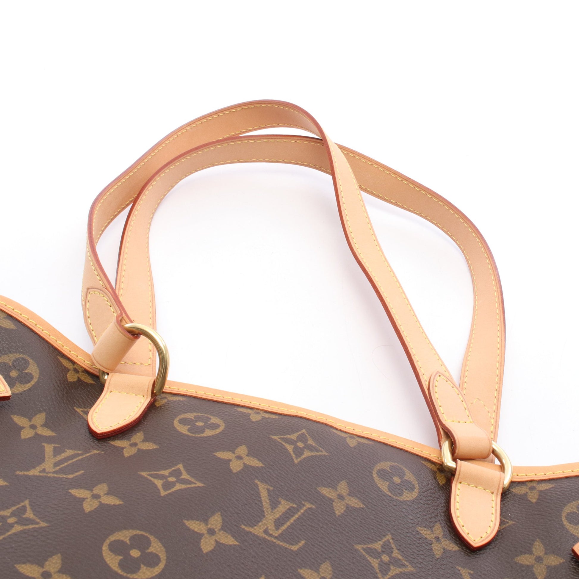 バティニョール オリゾンタル モノグラム ショルダーバッグ PVC レザー ブラウン ルイヴィトン バッグ LOUIS VUITTON