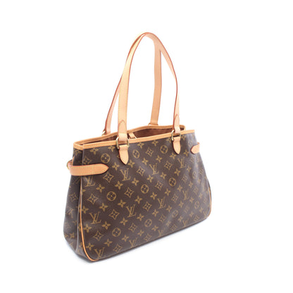バティニョール オリゾンタル モノグラム ショルダーバッグ PVC レザー ブラウン ルイヴィトン バッグ LOUIS VUITTON