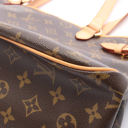 バティニョール オリゾンタル モノグラム ショルダーバッグ PVC レザー ブラウン ルイヴィトン バッグ LOUIS VUITTON