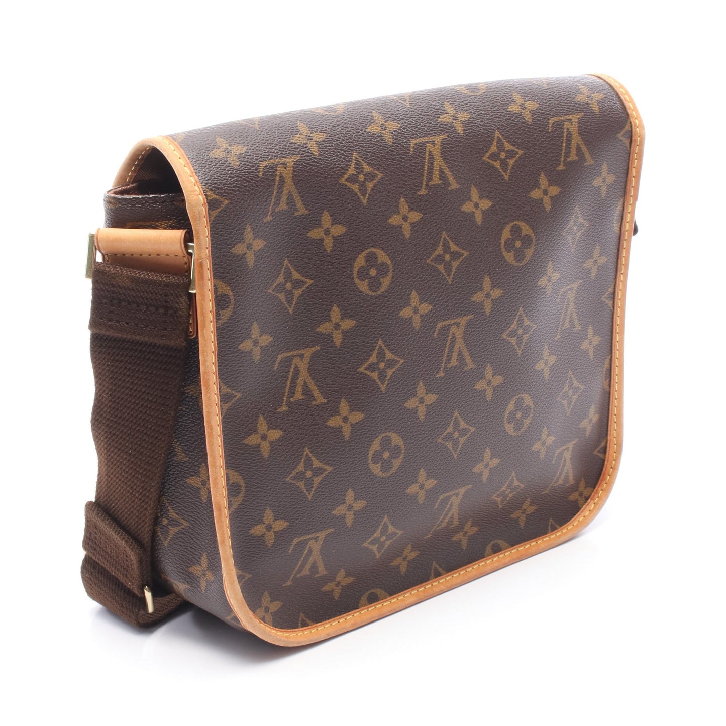 メッセンジャーPM ボスフォール モノグラム ショルダーバッグ PVC レザー ブラウン ルイヴィトン バッグ LOUIS VUITTON