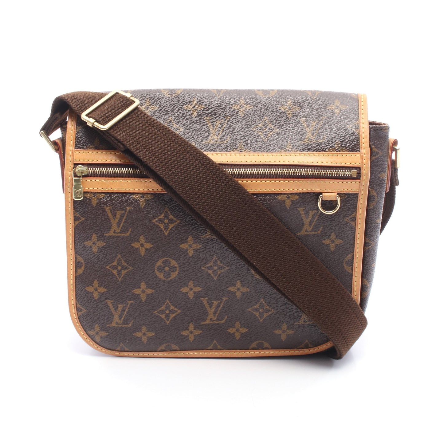 メッセンジャーPM ボスフォール モノグラム ショルダーバッグ PVC レザー ブラウン ルイヴィトン バッグ LOUIS VUITTON