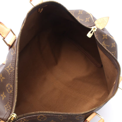 キーポル45 モノグラム ボストンバッグ PVC レザー ブラウン ルイヴィトン バッグ LOUIS VUITTON
