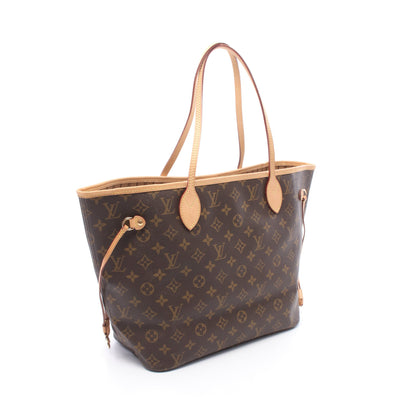 ネヴァーフルMM モノグラム ショルダーバッグ トートバッグ PVC レザー ブラウン ルイヴィトン バッグ LOUIS VUITTON
