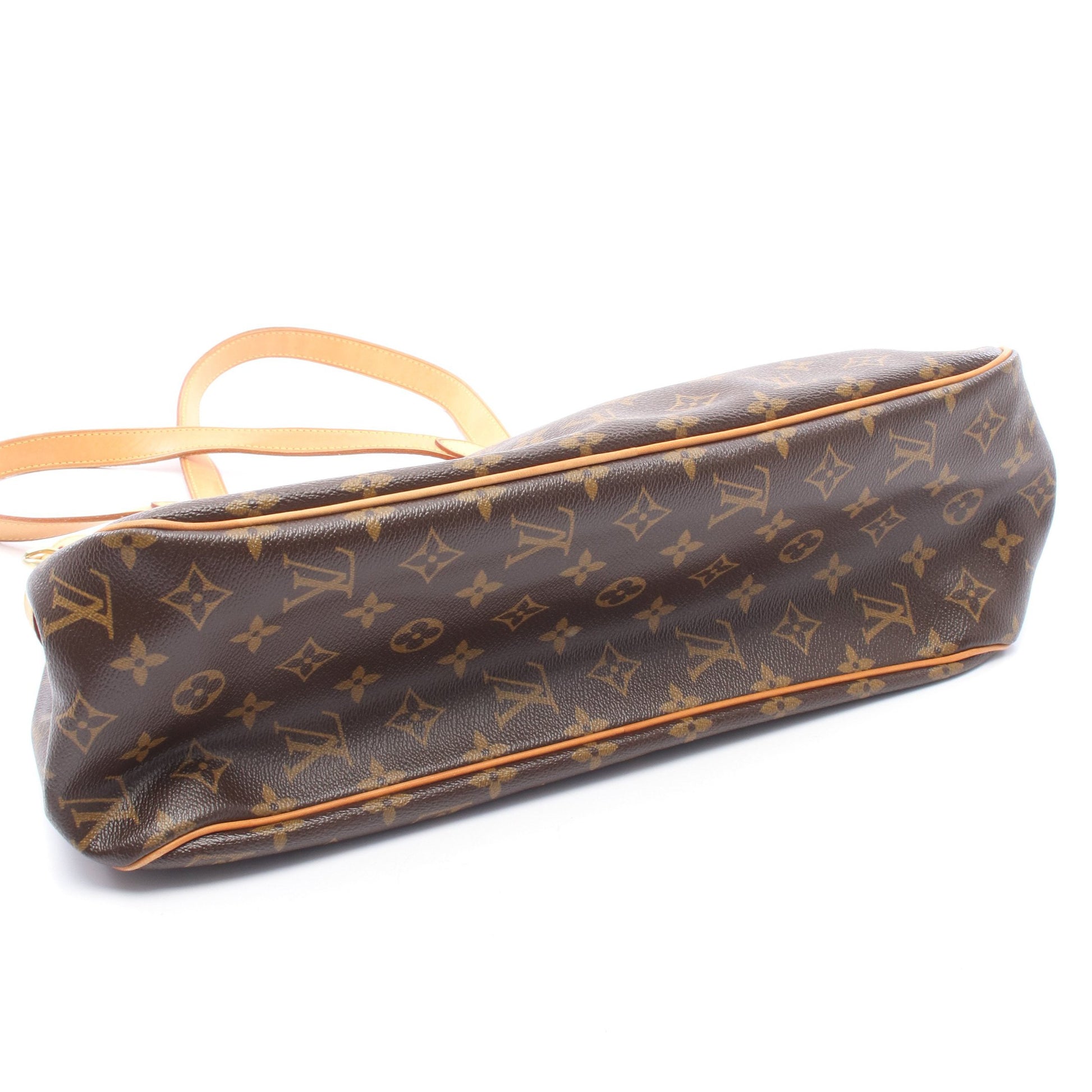バティニョール オリゾンタル モノグラム ショルダーバッグ PVC レザー ブラウン ルイヴィトン バッグ LOUIS VUITTON