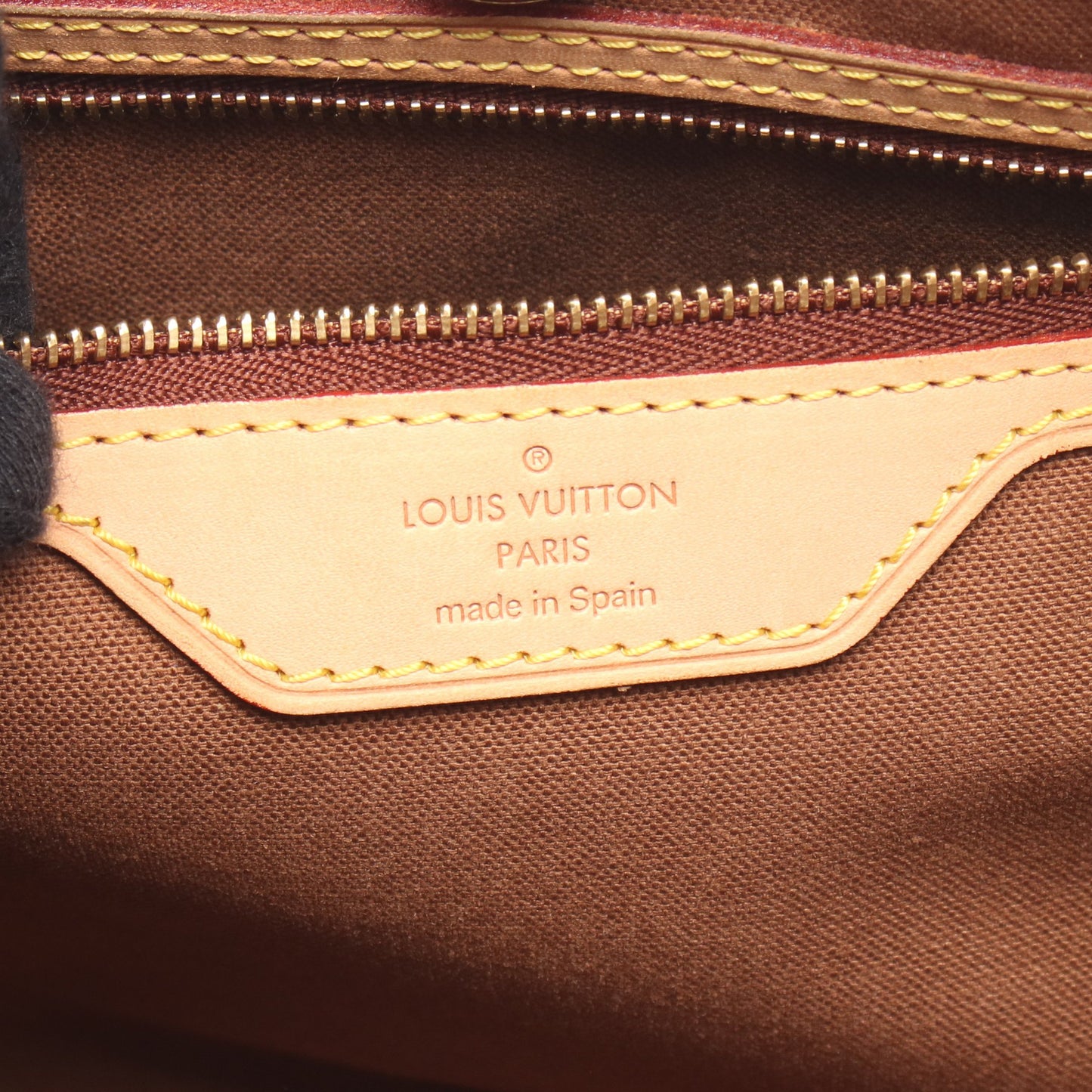 バティニョール オリゾンタル モノグラム ショルダーバッグ PVC レザー ブラウン ルイヴィトン バッグ LOUIS VUITTON