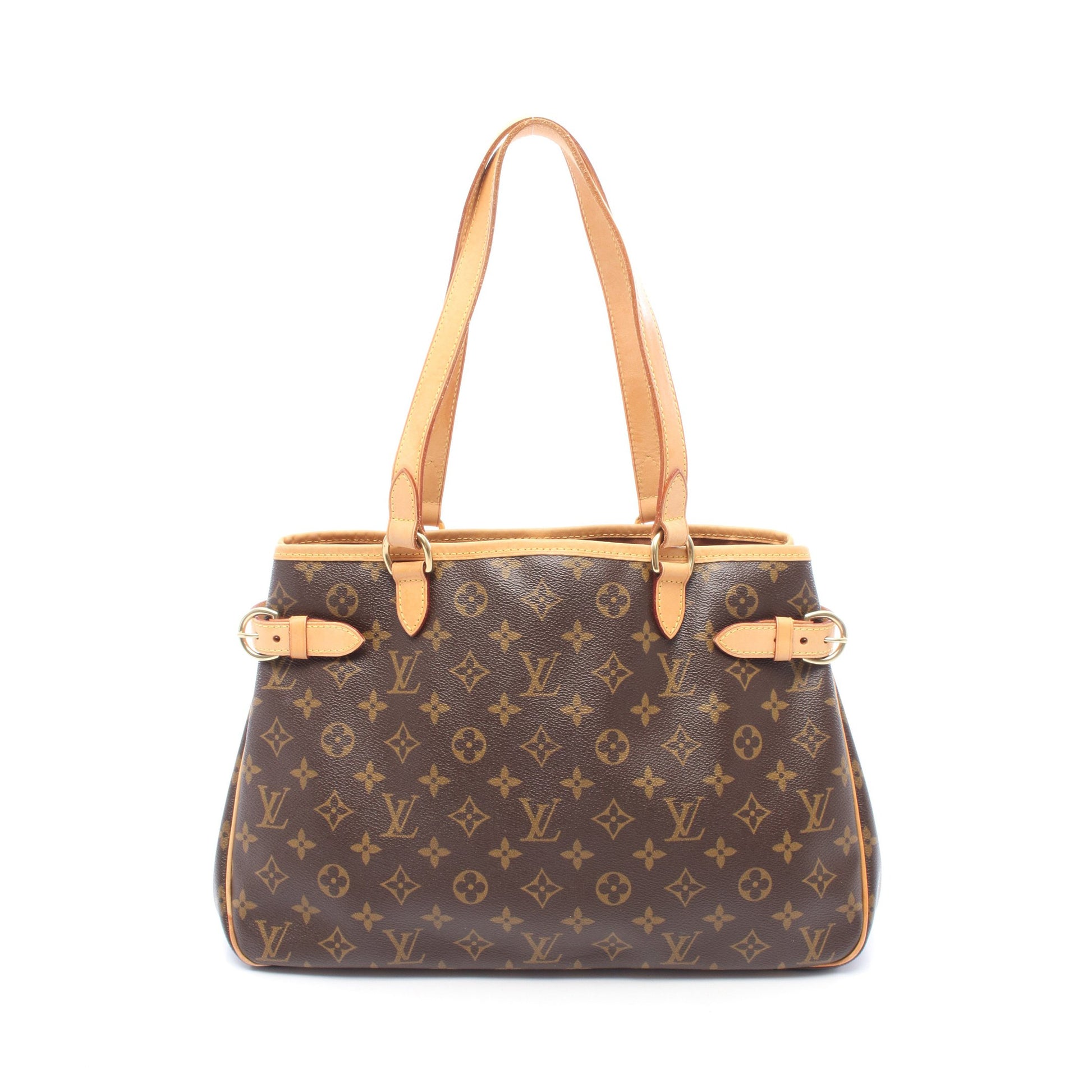 バティニョール オリゾンタル モノグラム ショルダーバッグ PVC レザー ブラウン ルイヴィトン バッグ LOUIS VUITTON