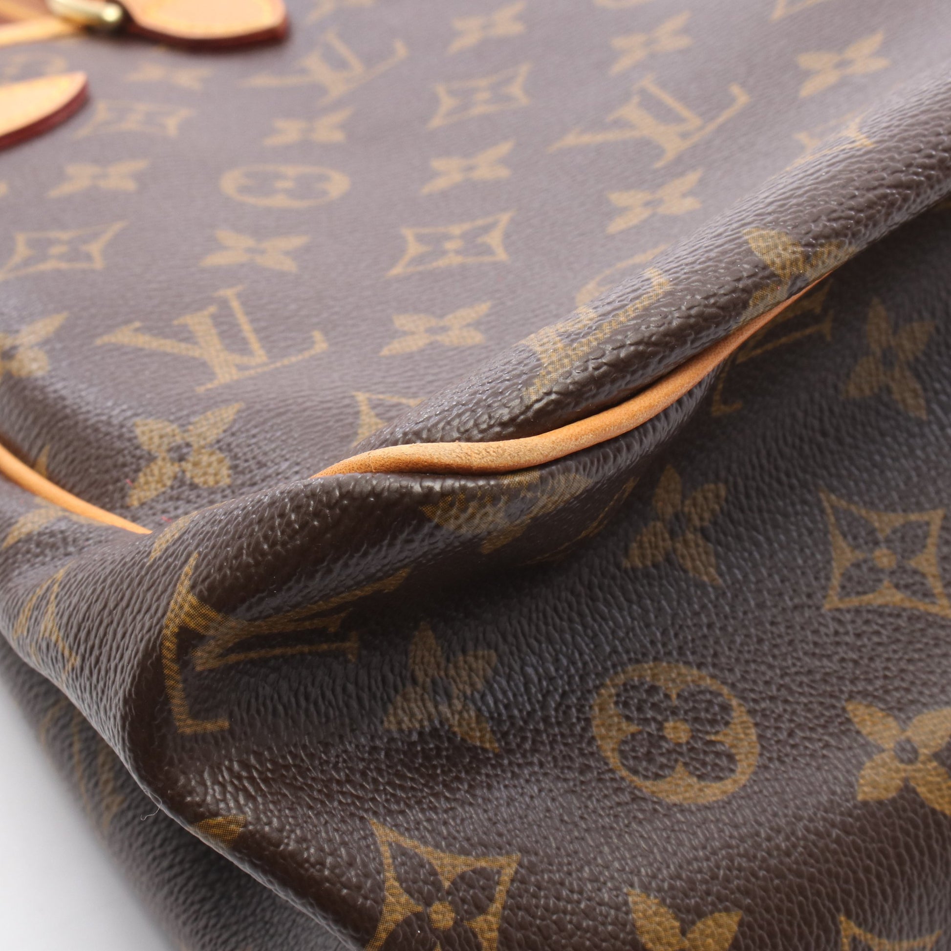 バティニョール オリゾンタル モノグラム ショルダーバッグ PVC レザー ブラウン ルイヴィトン バッグ LOUIS VUITTON