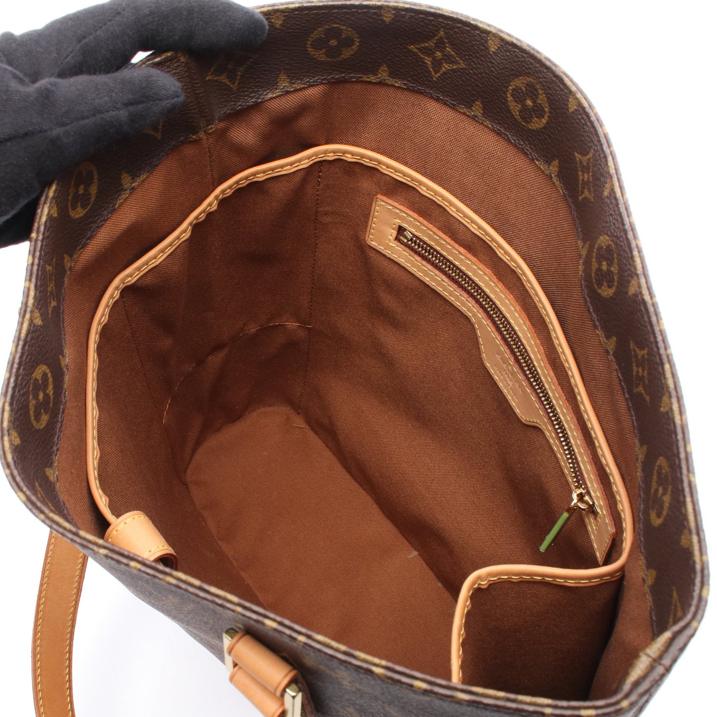 ヴァヴァンGM モノグラム ショルダーバッグ トートバッグ PVC レザー ブラウン ルイヴィトン バッグ LOUIS VUITTON
