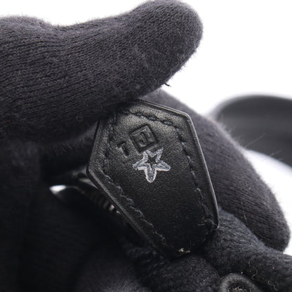 サックイブーPM ハンドバッグ トワルアッシュ ヴォースイフト ブラック シルバー金具 □J刻印 エルメス バッグ HERMES