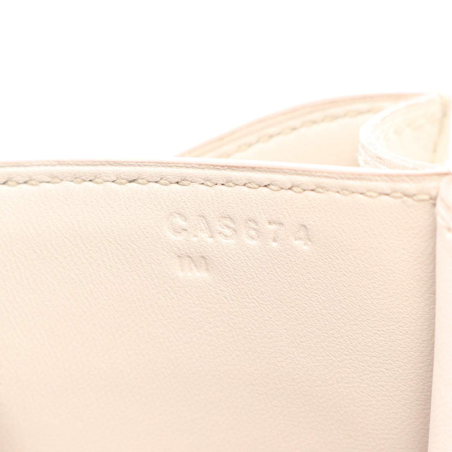 コンスタンス3 ミニ ベトン ショルダーバッグ エバーカラー アイボリー シルバー金具 C刻印 エルメス バッグ HERMES