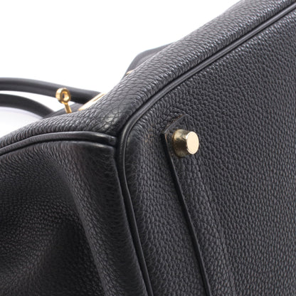 バーキン35 ハンドバッグ トゴ ブラック ゴールド金具 □F刻印 エルメス バッグ HERMES