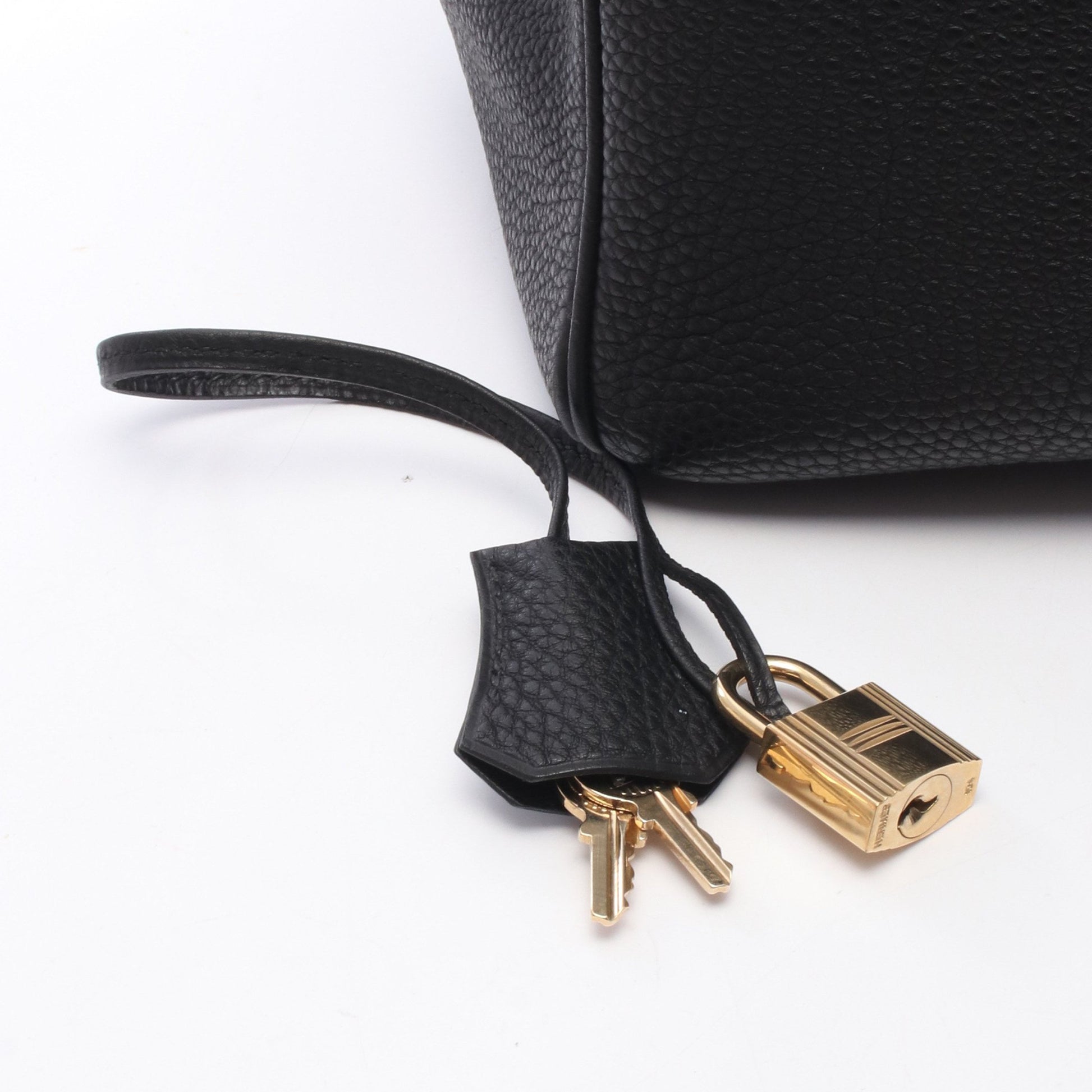 バーキン35 ハンドバッグ トゴ ブラック ゴールド金具 □F刻印 エルメス バッグ HERMES