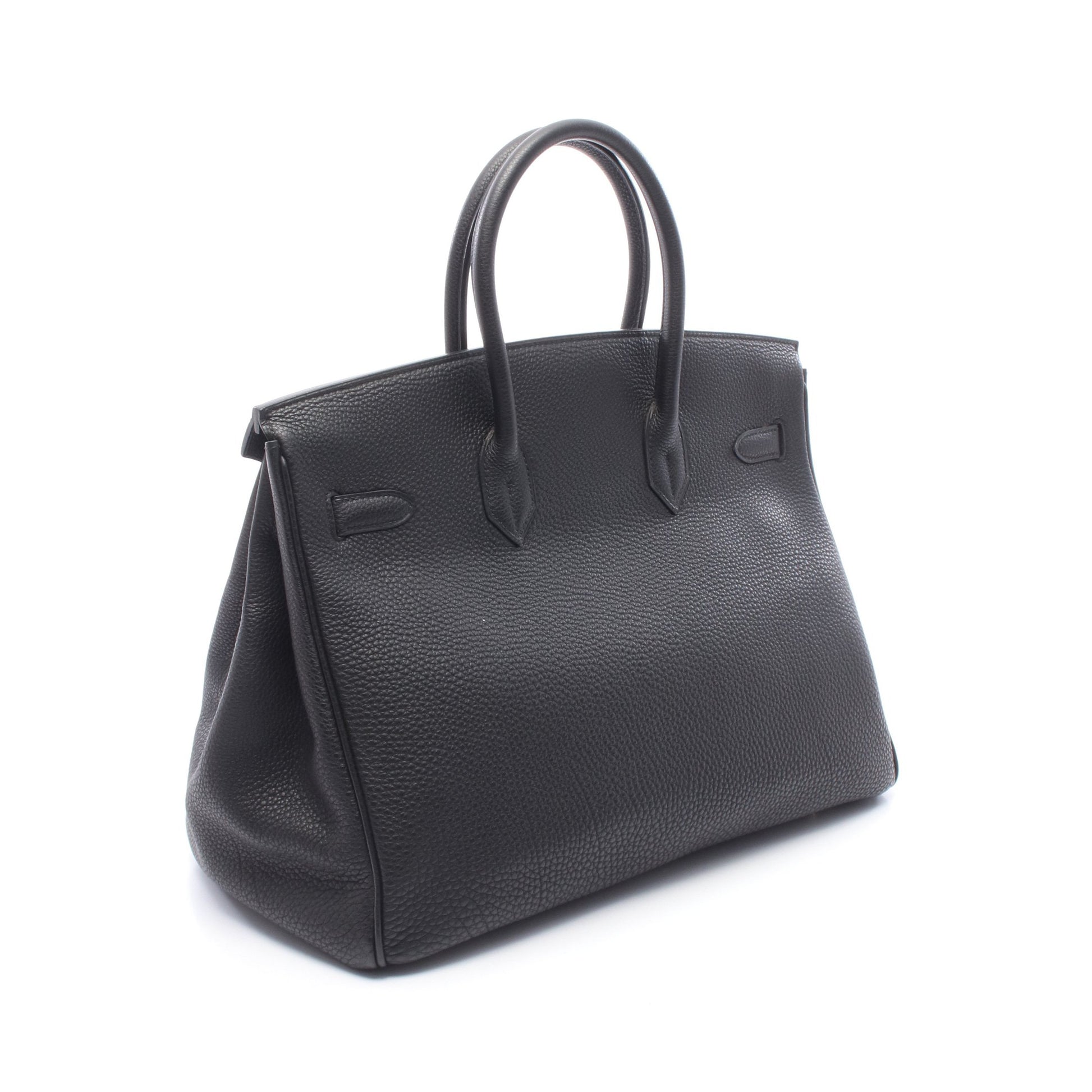 バーキン35 ハンドバッグ トゴ ブラック ゴールド金具 □F刻印 エルメス バッグ HERMES