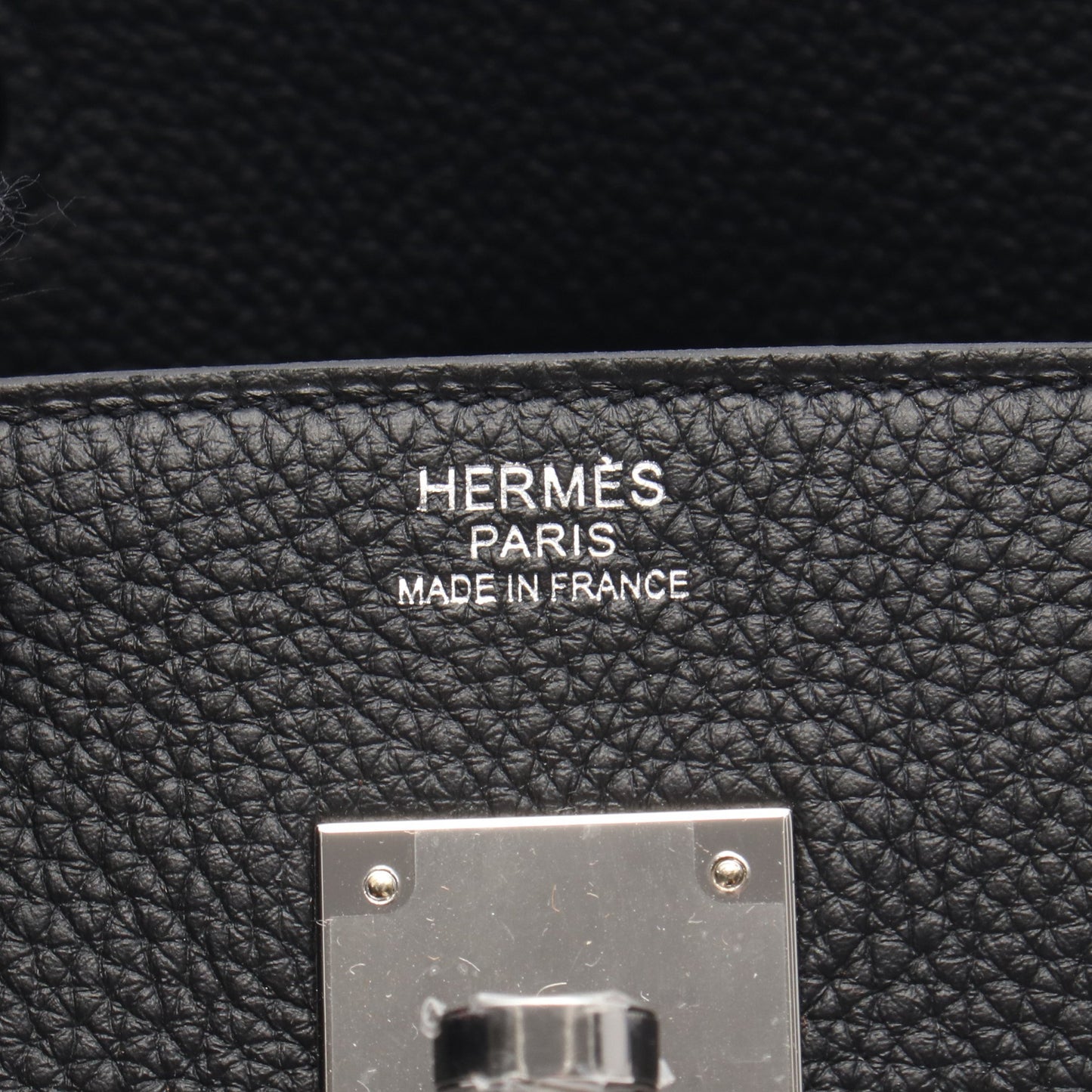 バーキン30 ハンドバッグ トゴ ブラック シルバー金具 G刻印 エルメス バッグ HERMES