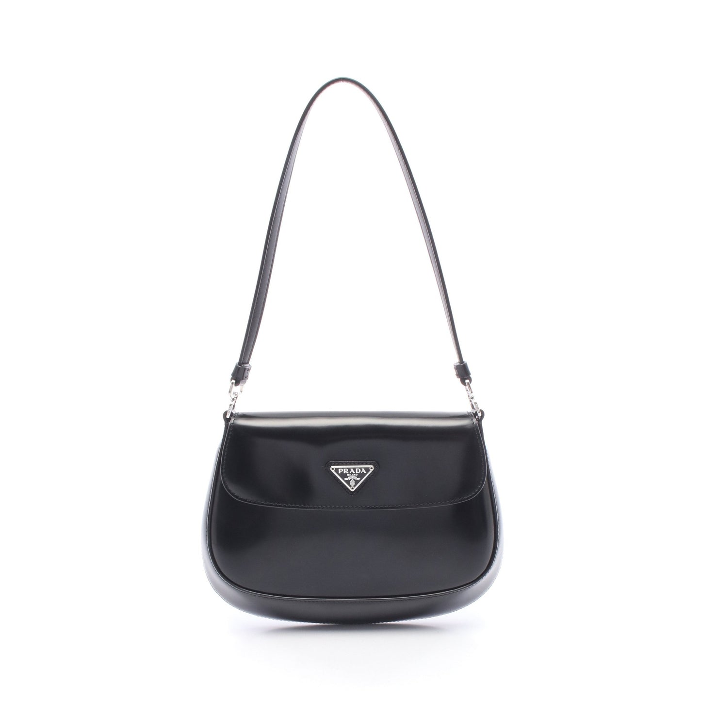 クレオ ミニ ハンドバッグ レザー ブラック プラダ バッグ PRADA