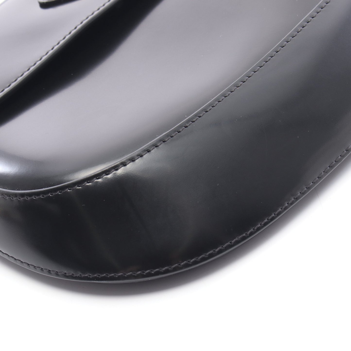 クレオ ミニ ハンドバッグ レザー ブラック プラダ バッグ PRADA