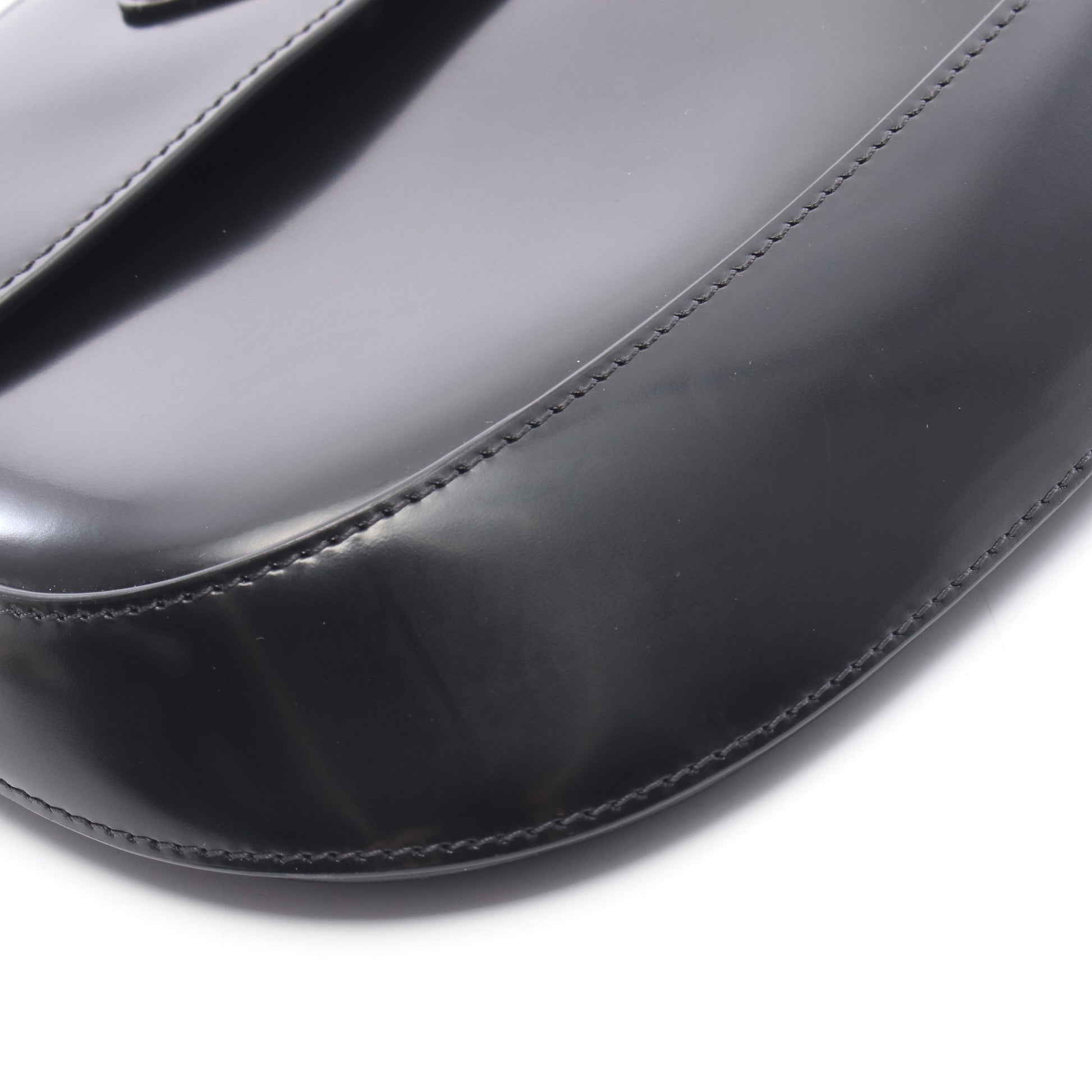 クレオ ミニ ハンドバッグ レザー ブラック プラダ バッグ PRADA