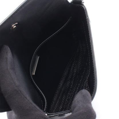 クレオ ミニ ハンドバッグ レザー ブラック プラダ バッグ PRADA