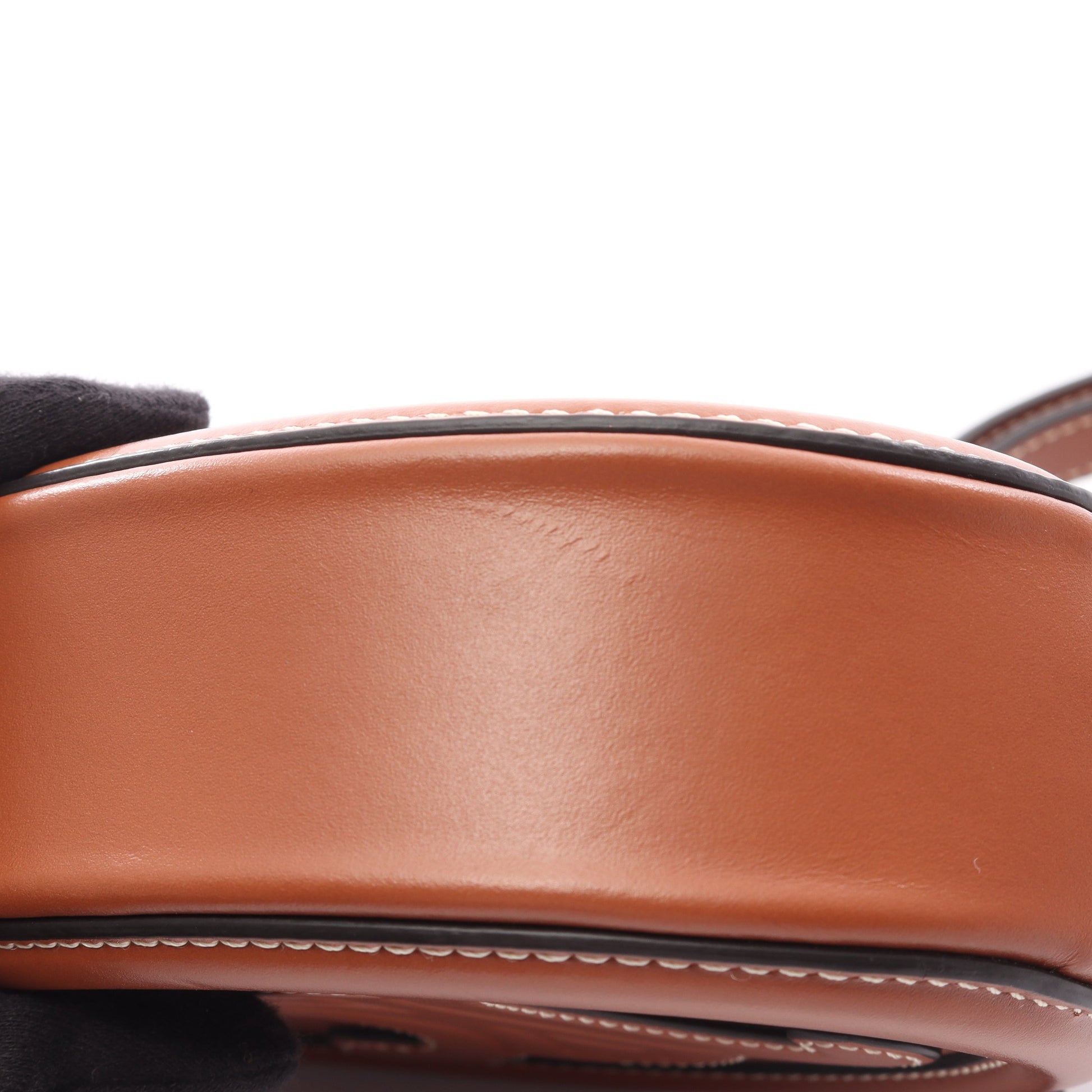 トリオンフ オバールパース キュイル ショルダーバッグ レザー ブラウン セリーヌ バッグ CELINE
