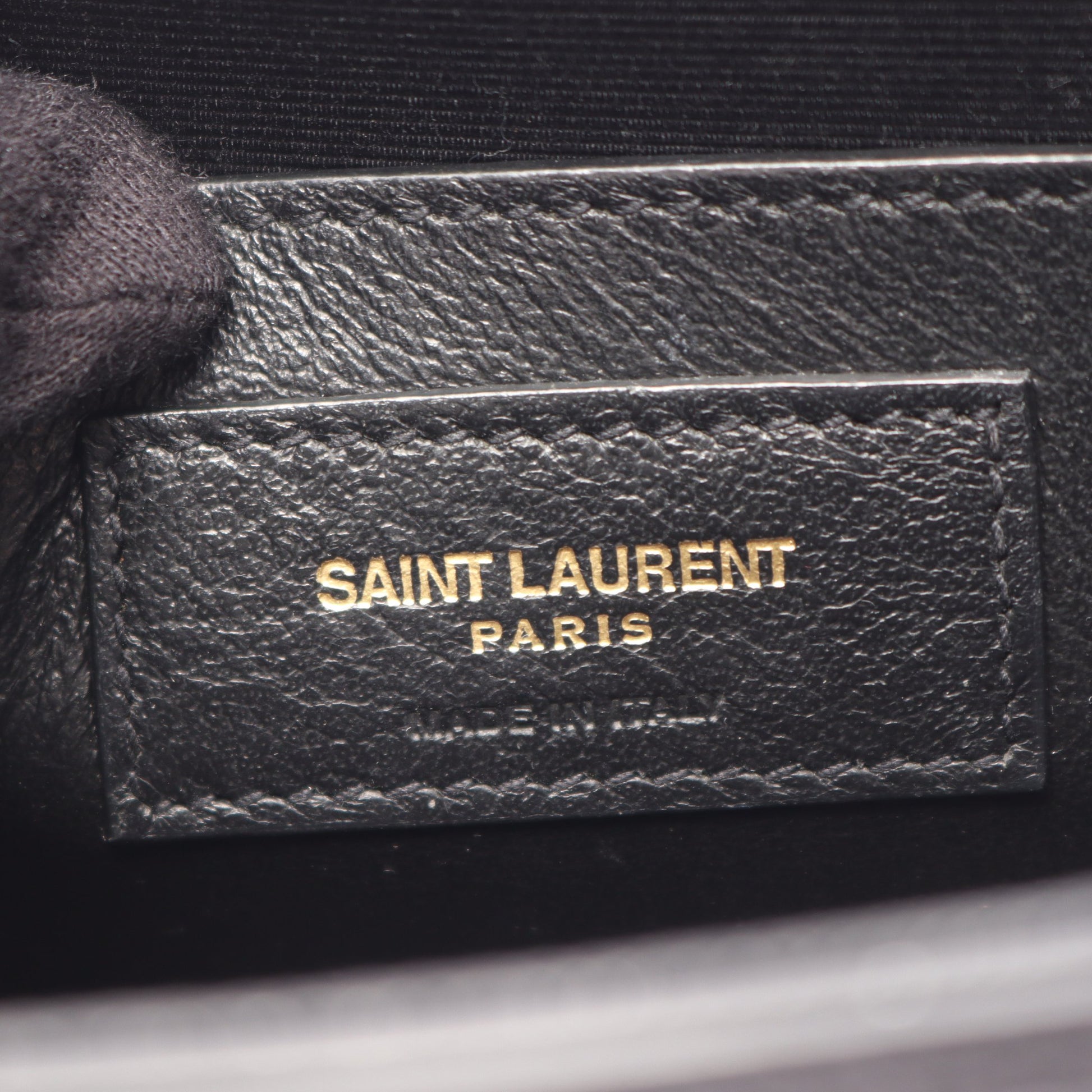 KATE ケイト スモール チェーンショルダーバッグ レザー ブラック サンローランパリ バッグ SAINT LAURENT PARIS