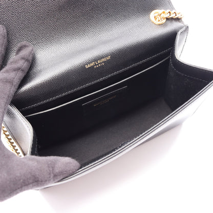 KATE ケイト スモール チェーンショルダーバッグ レザー ブラック サンローランパリ バッグ SAINT LAURENT PARIS