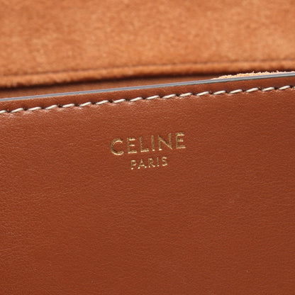 ティーンソフト16 ショルダーバッグ レザー ブラウン セリーヌ バッグ CELINE