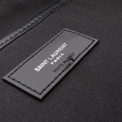 シティ バックパック リュックサック キャンバス レザー ブラック サンローランパリ バッグ SAINT LAURENT PARIS