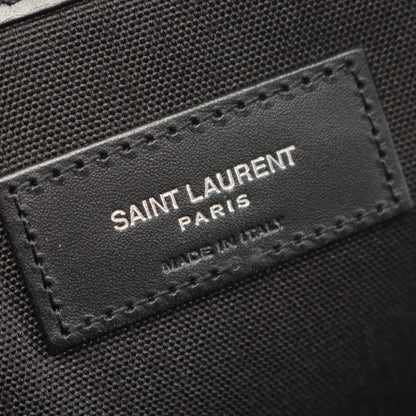 シティ バックパック リュックサック キャンバス レザー ブラック サンローランパリ バッグ SAINT LAURENT PARIS
