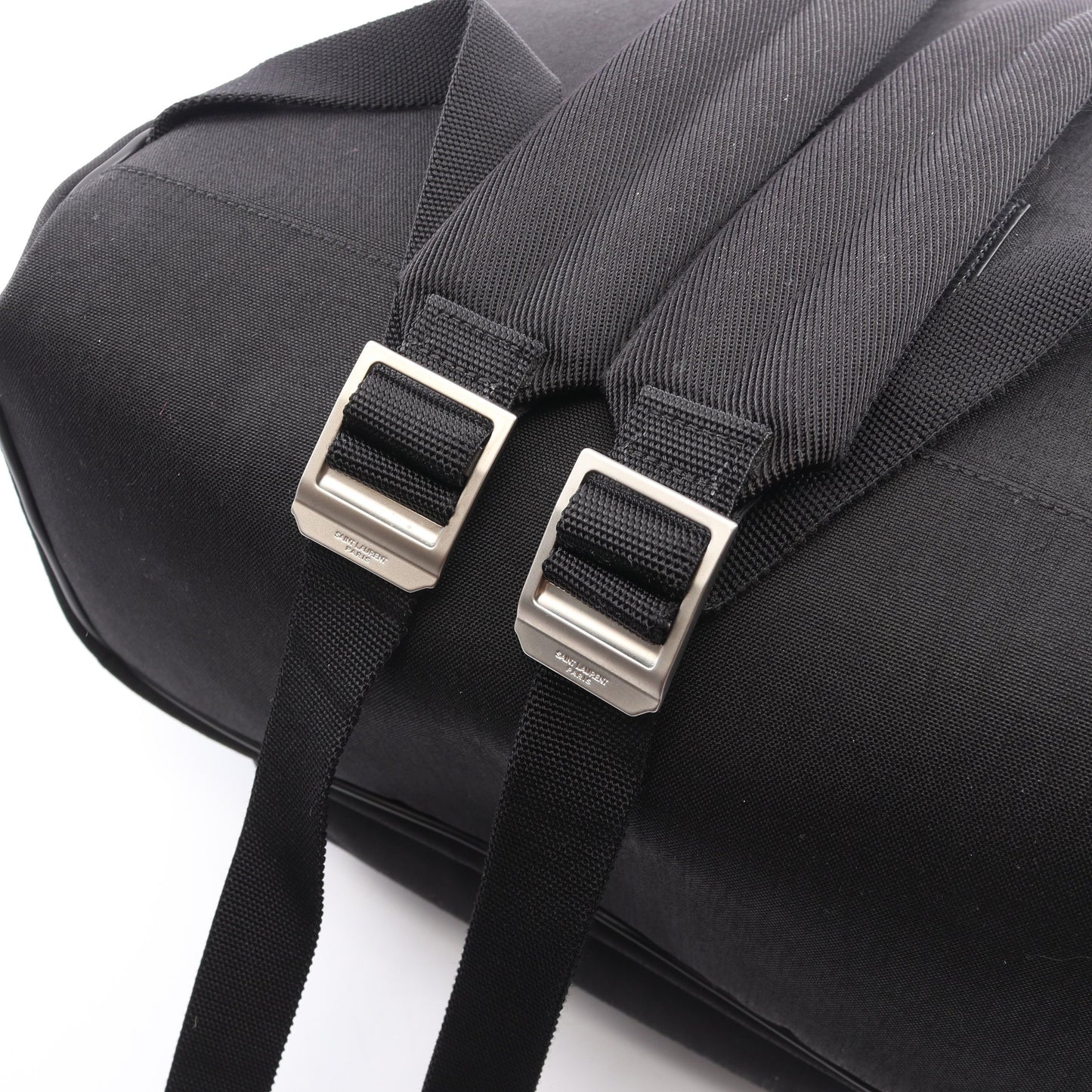 シティ バックパック リュックサック キャンバス レザー ブラック サンローランパリ バッグ SAINT LAURENT PARIS