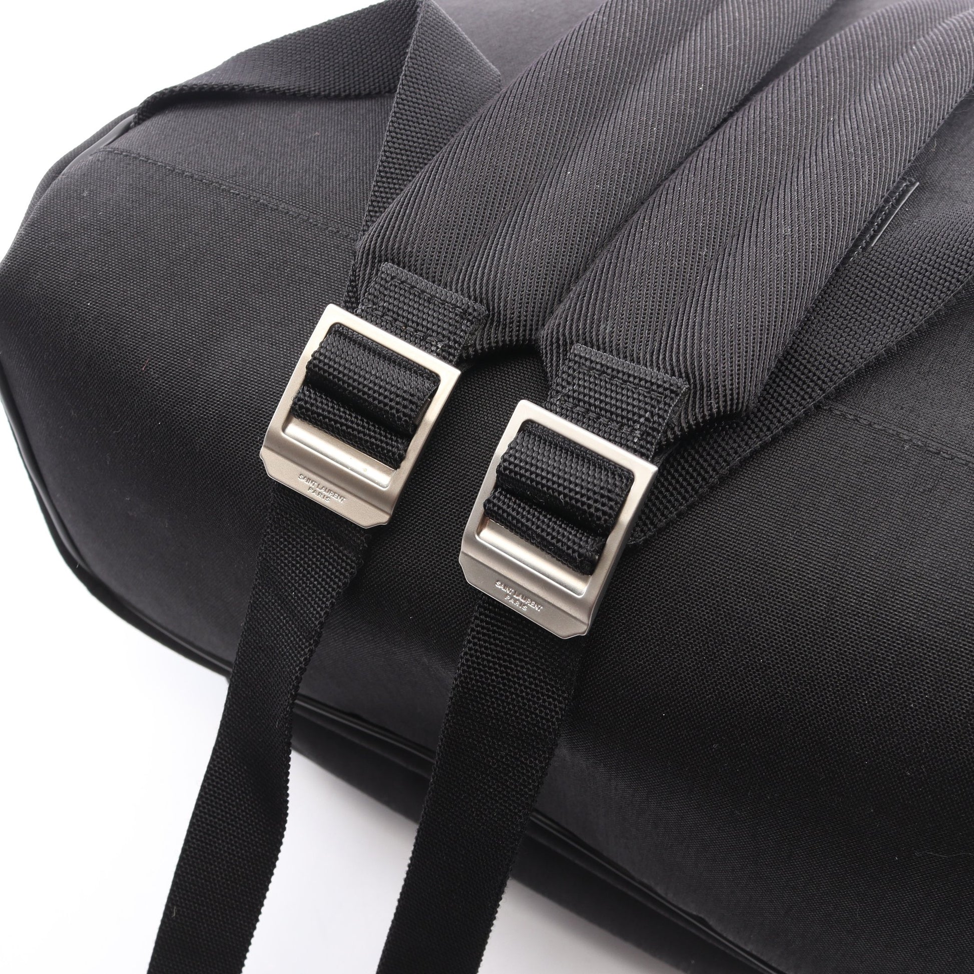 シティ バックパック リュックサック キャンバス レザー ブラック サンローランパリ バッグ SAINT LAURENT PARIS