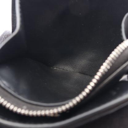 イントレチャート 二つ折り財布 レザー ブラック ボッテガヴェネタ 財布・小物 BOTTEGA VENETA