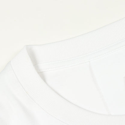 ロゴプリント 長袖Tシャツ コットン ホワイト ジバンシィ