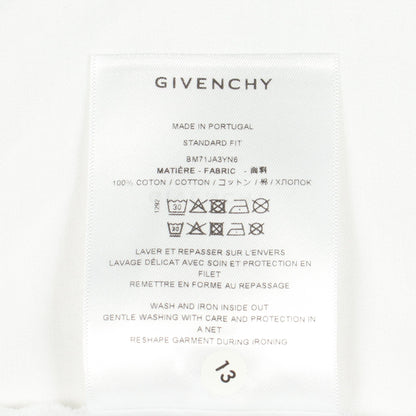 レモン 半袖Tシャツ コットン ホワイト ジバンシィ トップス GIVENCHY