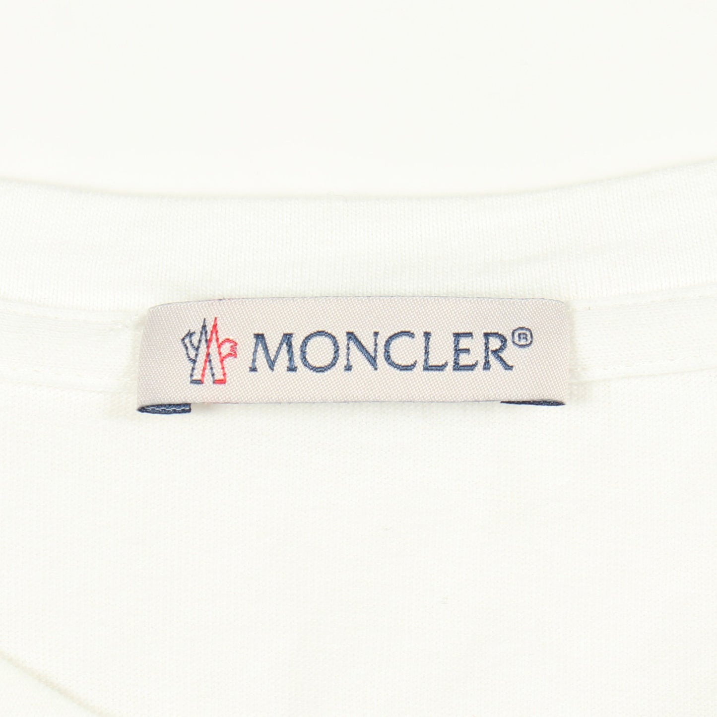 ロゴ 半袖Tシャツ コットン ホワイト モンクレール