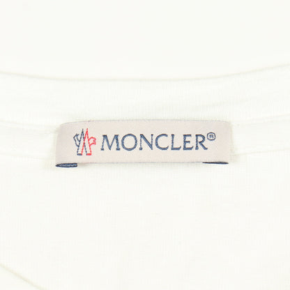 ロゴ 半袖Tシャツ コットン ホワイト モンクレール
