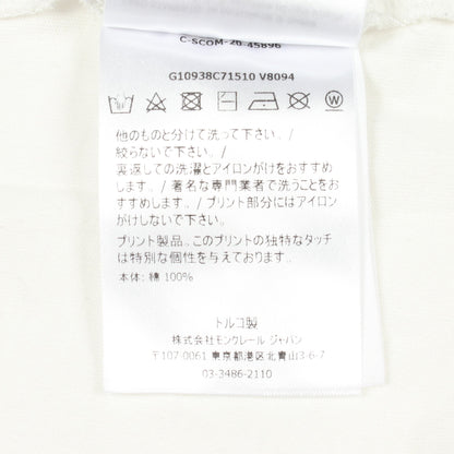 ロゴ 半袖Tシャツ コットン ホワイト モンクレール