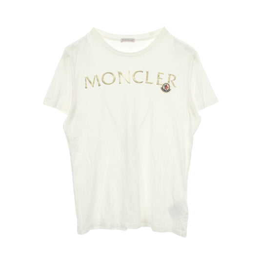 ロゴ 半袖Tシャツ コットン ホワイト モンクレール