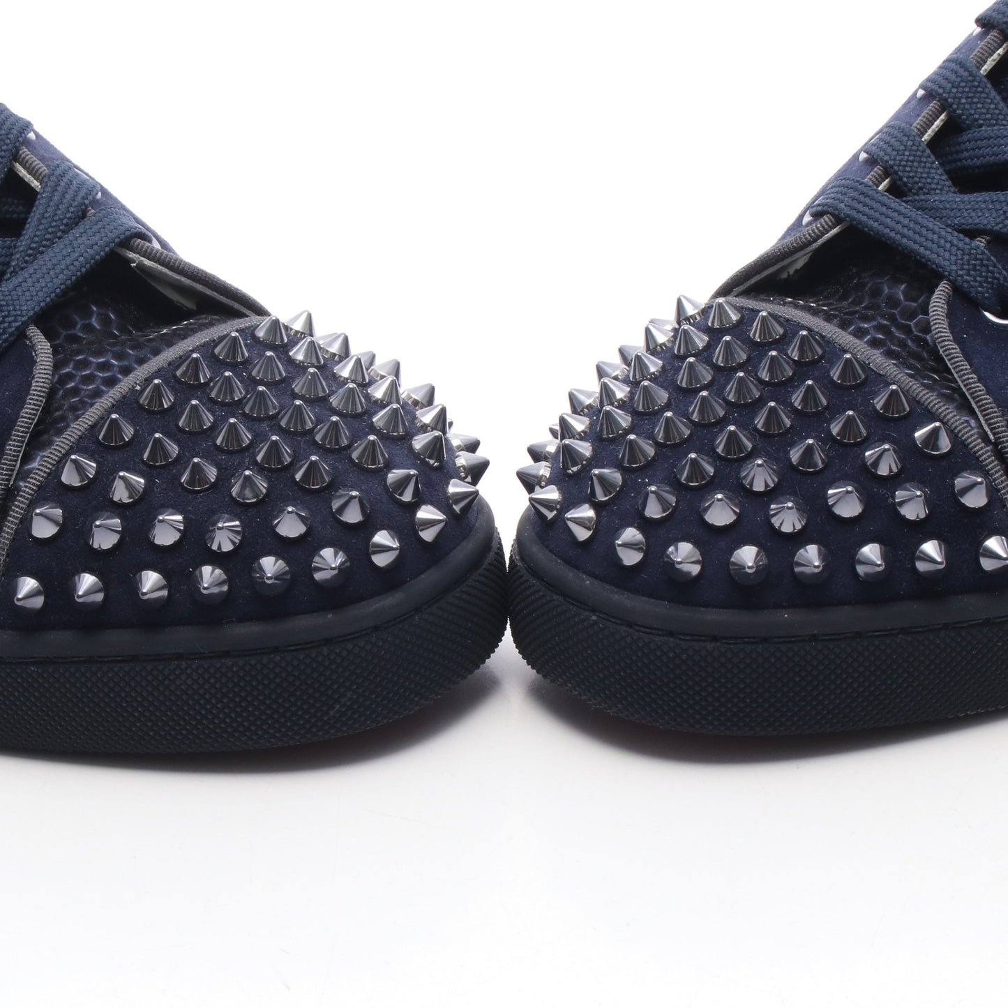 SEAVASTE 2 スパイクスタッズ スニーカー スエード ネイビー クリスチャンルブタン シューズ Christian Louboutin