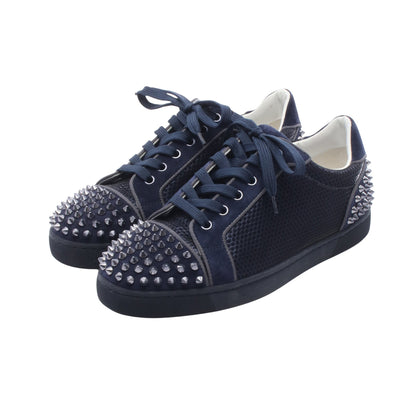 SEAVASTE 2 スパイクスタッズ スニーカー スエード ネイビー クリスチャンルブタン シューズ Christian Louboutin