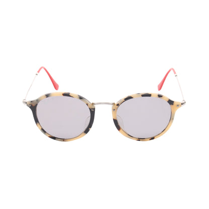 ROUND FLECK べっ甲柄 サングラス ベージュ ダークブラウン レッド レイバン
