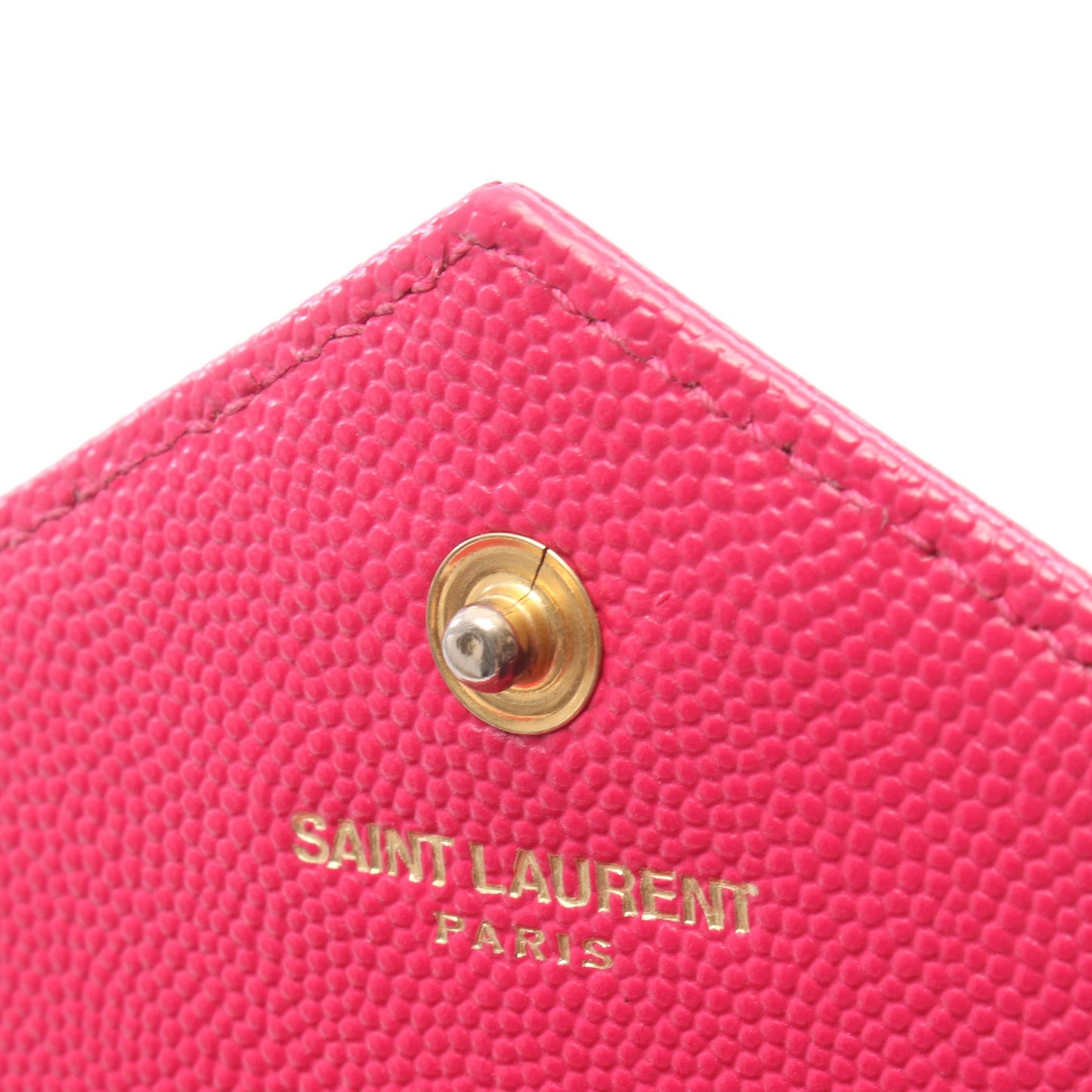 カサンドラ クラシック チェーンウォレット レザー ピンクレッド サンローランパリ バッグ SAINT LAURENT PARIS