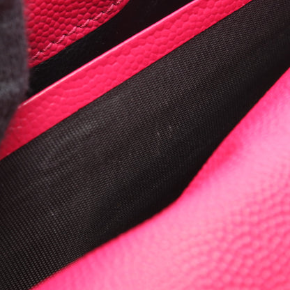 カサンドラ クラシック チェーンウォレット レザー ピンクレッド サンローランパリ バッグ SAINT LAURENT PARIS
