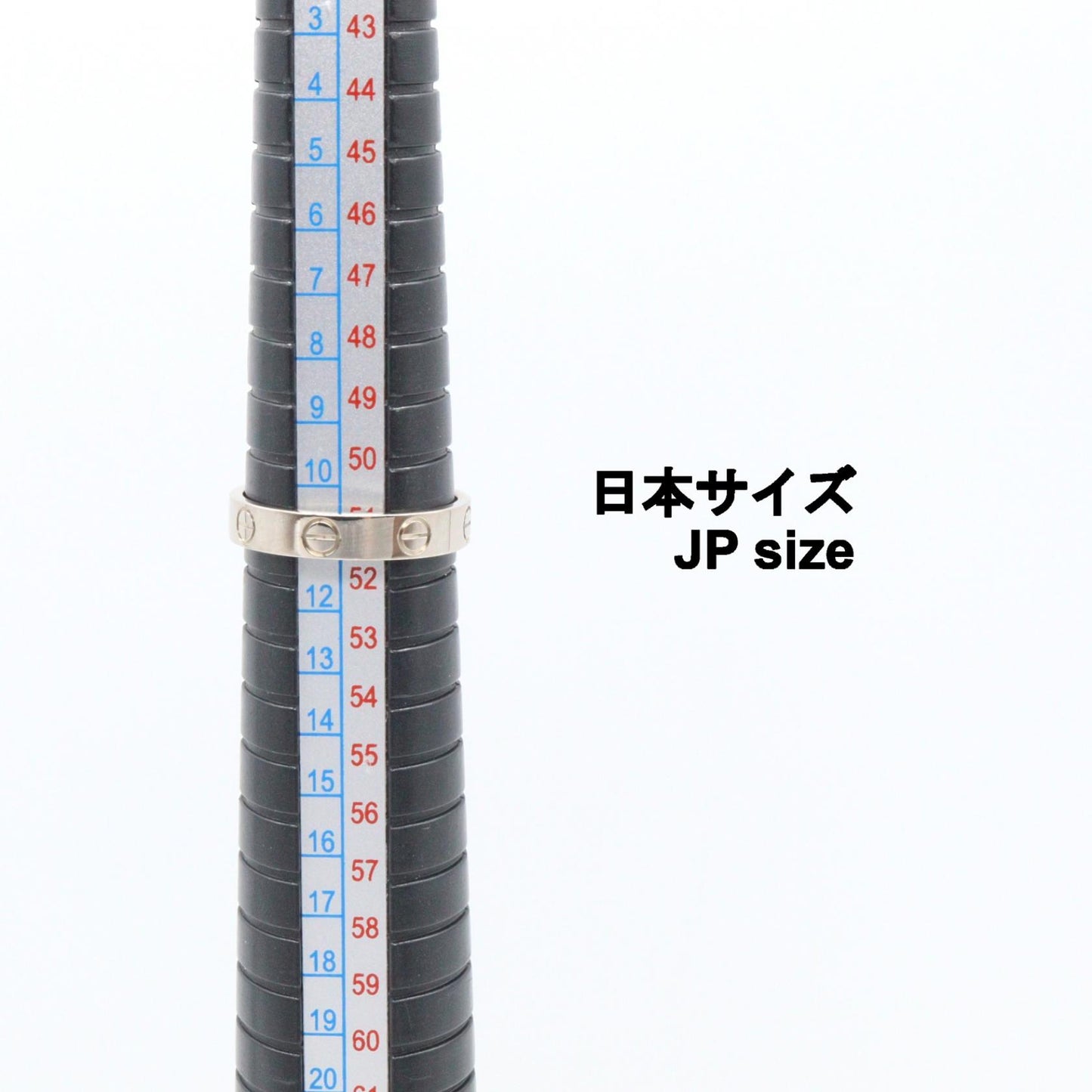 ミニラブリング リング 指輪 K18WG ホワイトゴールド カルティエ