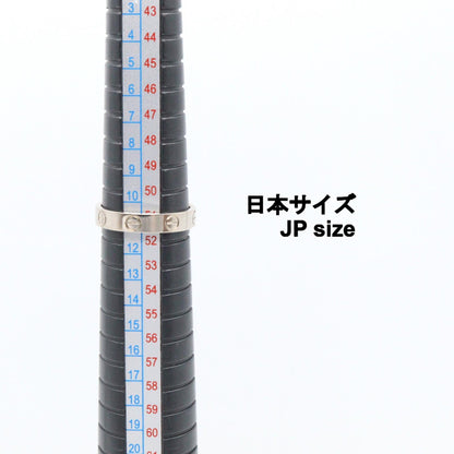 ミニラブリング リング 指輪 K18WG ホワイトゴールド カルティエ