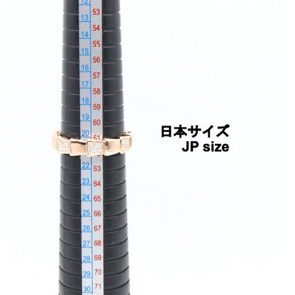 セルペンティ ヴァイパー リング ダイヤ リング 指輪 K18PG ダイヤモンド ピンクゴールド クリア ブルガリ