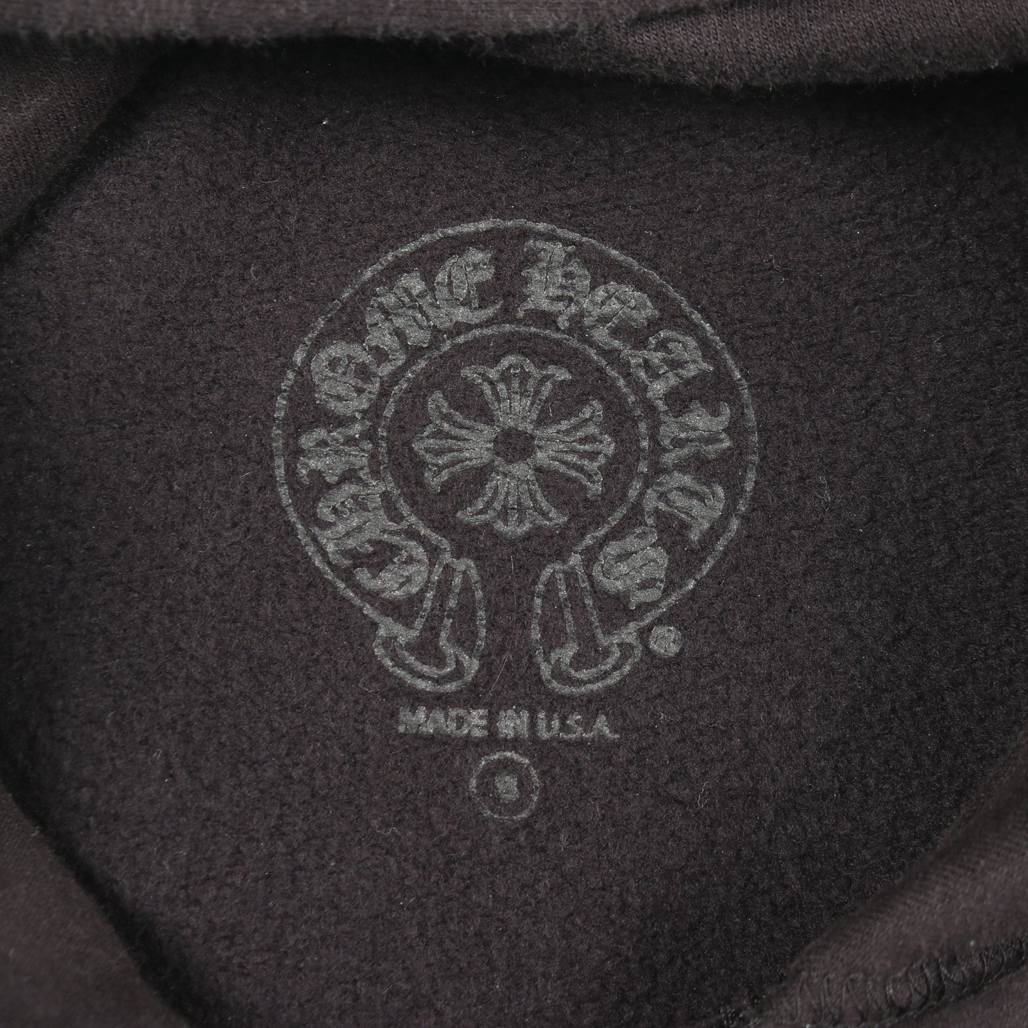 Multi Color Horseshoe Pullover Hoodie プルオーバーパーカー コットン ブラック マルチカラー クロムハーツ